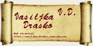 Vasiljka Draško vizit kartica